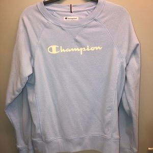 Champion blue crew neck
